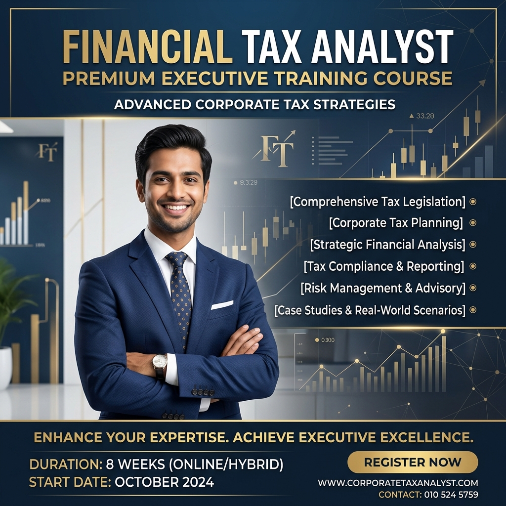 FINANCIAL TAX ANALYST (Premium CA Mentored Course & Internship)